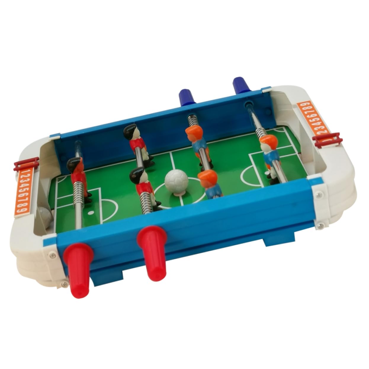 Abaodam Stainless Steel Rods Pattern Boys and Girls Football Game Abs Plastic Steel Educational Toy for Boys and Girls