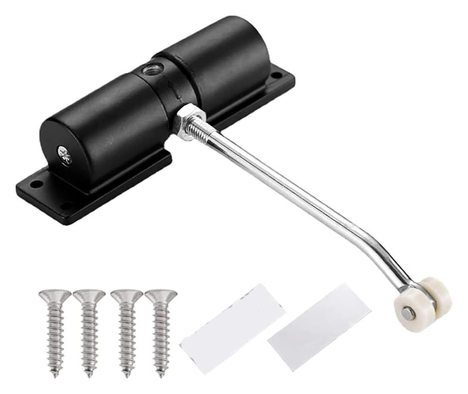 Heavy-Duty Automatic Door Closer with Adjustable Spring – 30kg Closing Force Hinge