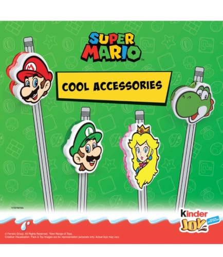 Image of Kinder joy Mario limited edition with surprise gift pack 20g X 8N =160 g