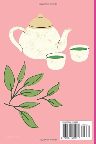 image for But first matcha Dotted line notebook with watermark backgrounds of te
