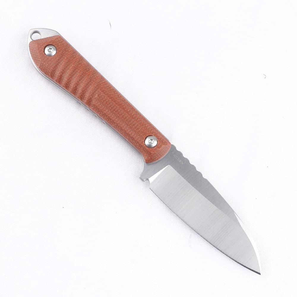 Generisch Festes Klingenmesser 14C28N Stahlklinge, Fiberflex Griff Jagdmesser, verwendet für Camping Jagdsurvival EDC Werkzeugmesser