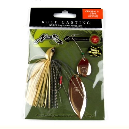 ノリーズ ルアー クリスタルS 1/2 人気カラー 4セット ノリーズ/ クリスタルS [1/2oz] - HONEYSPOT
