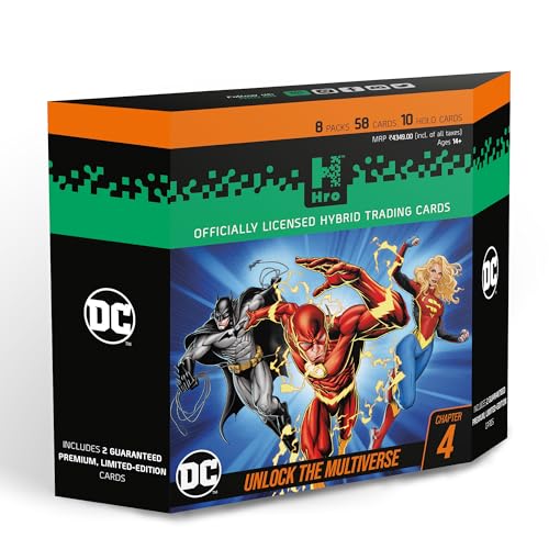 Image of HRO Dc | Chapter 4 Hybrid Trading Cards Collection: 8-Pack Premium Starter Box, 58 Cards