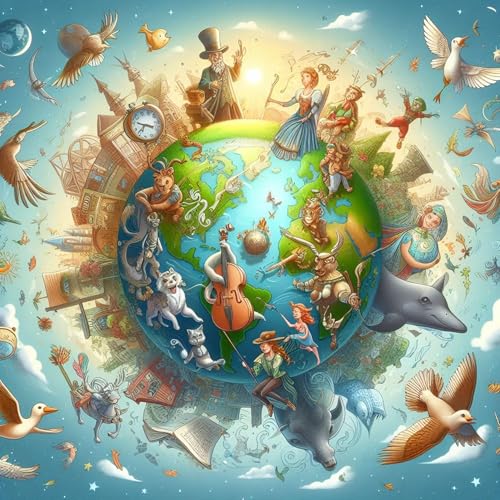 Globale Märchenzeit: Alte Geschichten aus aller Welt zum Lauschen Titelbild