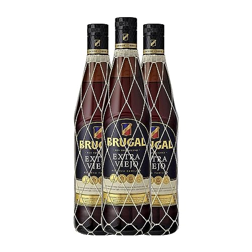 Ron Brugal Extra Viejo 70 cl (Caja de 3 Botellas de 70 cl)