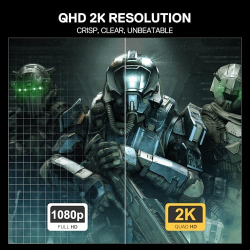 Image of Redragon GM272 27 inch OLED Flat Gaming Monitor - QHD 2560x1440, 360Hz, 0.03ms GTG, AMD FreeSync Premium, 99% DCI-P3, HDR Peak 1000 nits, HDMI x2, DP x3, Eye Care, VESA Wall Mount