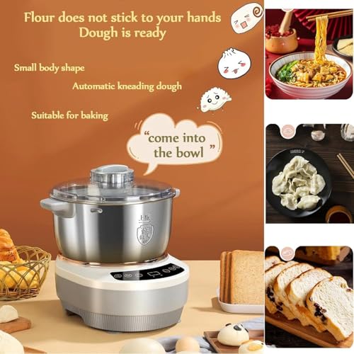 Machine à pétrir la pâte, machine à pâte avec fonction de fermentation, mélangeur de pâte électrique, petite machine à pétrir la pâte antiadhésive, pour la pâtisserie de cuisine