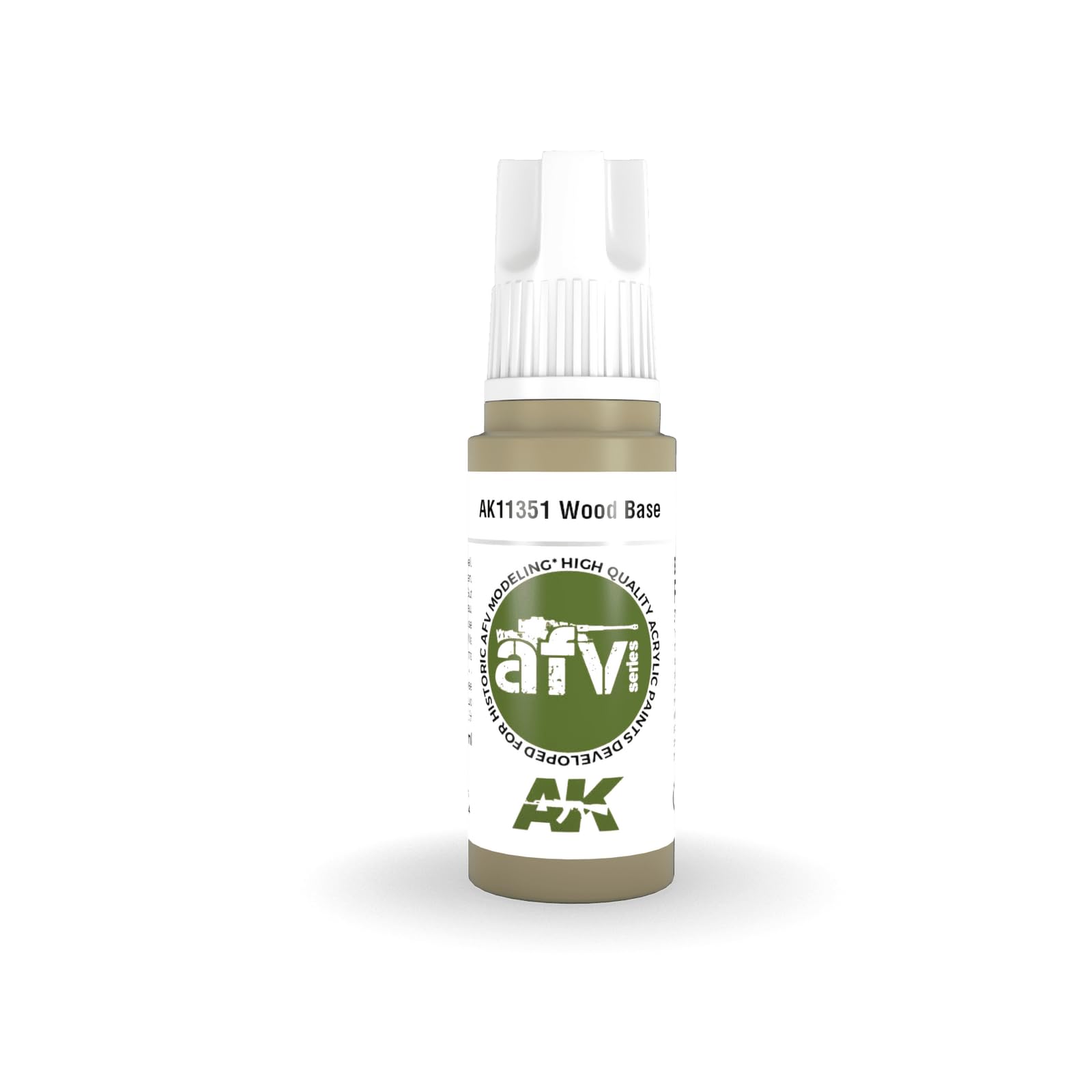 Ak Interactive Ak Acrylics 3Gen Afv Ak11351 Wood Base (17Ml) 17Ml