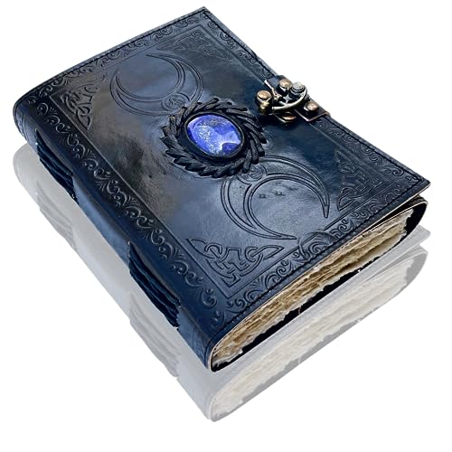 Libro in Pelle Urbana, Grimoire Streghe, Accessorio Decorativo, V...