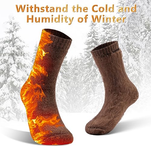 HUGSWEET Thermal Socks, Winter Warm Socks for Men, Insulated for Cold Weather, Heated Trapping2