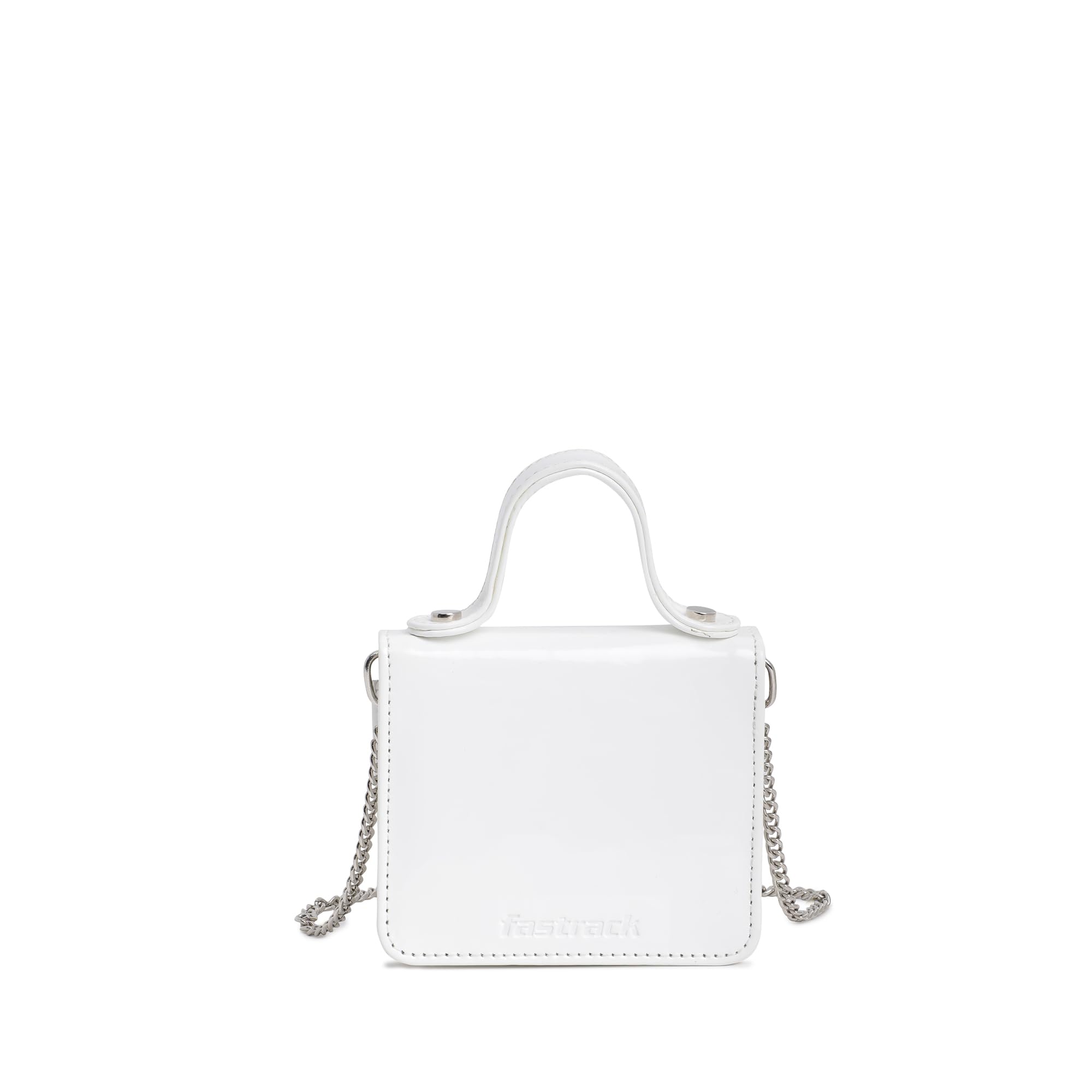 Fastrack Micro Clutch for Women | Stylish Micro Clutch with Chain Strap | Premium Clutch with Multiple Pockets made of Faux Leather (B0D2R9QYMZ) Amazon Price History, Amazon Price Tracker