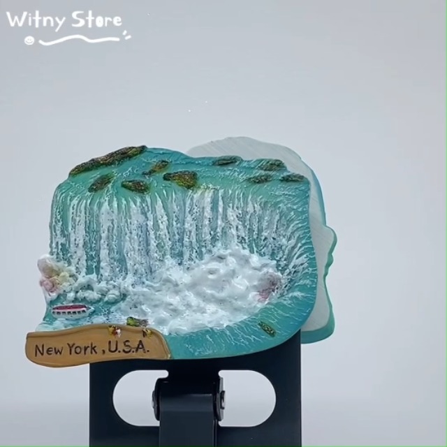 Niagara Falls Ontario Canada e New York USA magnete frigorifero souvenir regalo cristallo adesivo magnetico
