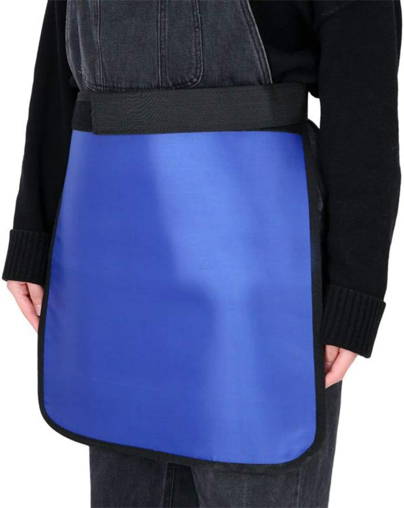 CNCEST X Ray Protective Lead Half Apron Radiation 0.5mmpb Cover Medical Lab Dental, 45x45cm (45cm x 45cm)