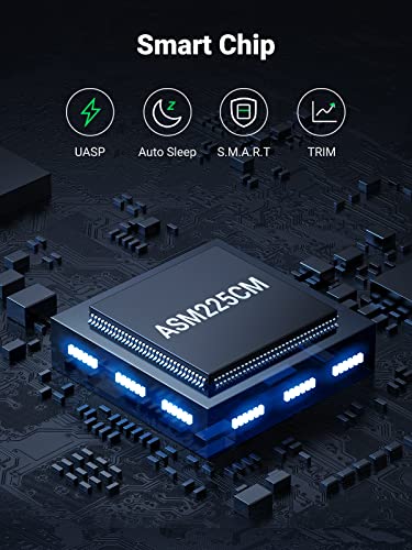 UGREEN Caja externa USB 3.0 para disco 2.5 pulgadas SATA miniatura 3