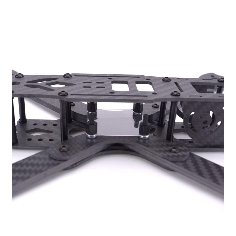 Marco de estilo libre FPV de fibra de carbono 3K compatible con XL5 V2 232 mm XL6 283 mm XL7 294 mm XL8 360 mm True X 5 6 7 8 pulgadas Kit de carreras con brazos de 4 mm(XL7 294MM FRAME KIT)