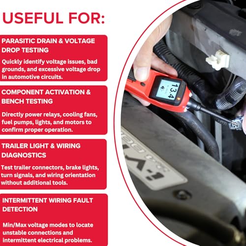 Power Probe PP3EZ Comprobador de Circuitos para Averías de Coches en Ruta 3