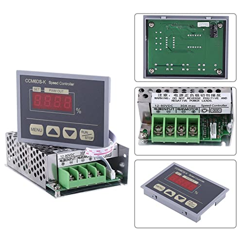 Controlador PWM de 12V-80V que elimina tirones en motores mediante parada suave 2