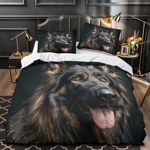 Parure de Lit Berger Allemand Microfibre Hypoallergénique 3D - 2
