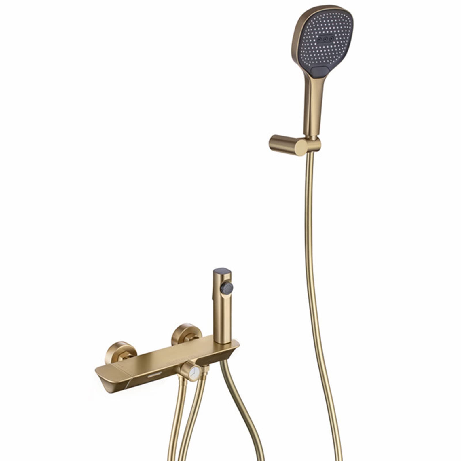 Pulvérisateur de bidet et robinet de baignoire mural pour hygiène facile