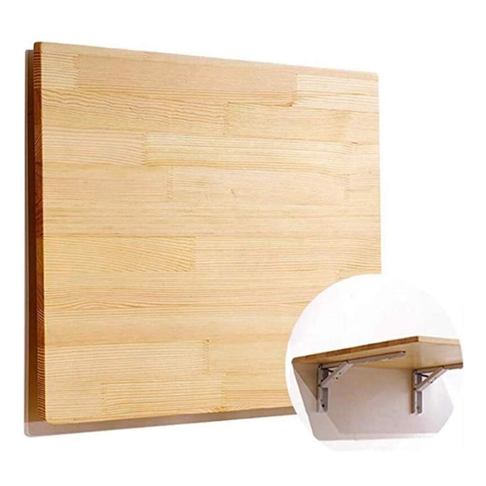 Table pliante murale gain de place avec plaque robuste de 1,5cm