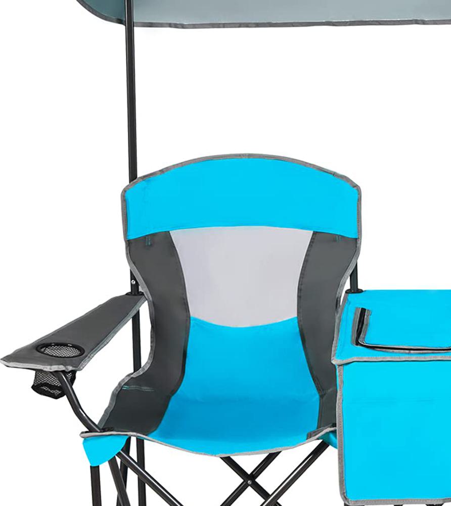 Amazon.com : S AFSTAR Double Camping Chair with Canopy, Folding