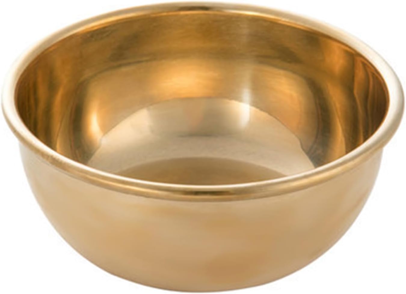 A,Pure Copper Mixing Bowl, Kitchen Serving Purposes - 4.9"