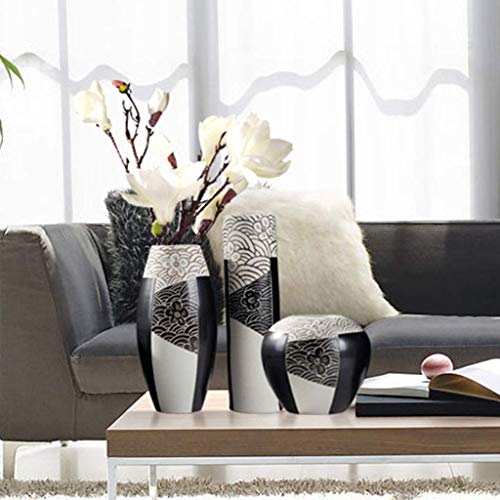 Vase céramique grand modèle pour compositions de fleurs séchées