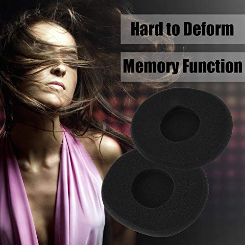 VBESTLIFE Foam Earbuds Case, Soft Foam Earbuds Cover for H800/H150/H151/H110, Breathable, Ergonomic Design, Black - Image 2