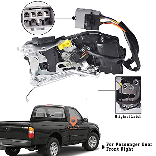 Image of Passenger Door Lock Actuator Compatible for Toyota Tacoma 1998-2004 Front Right Side Door Replace Actuator 69030-04010