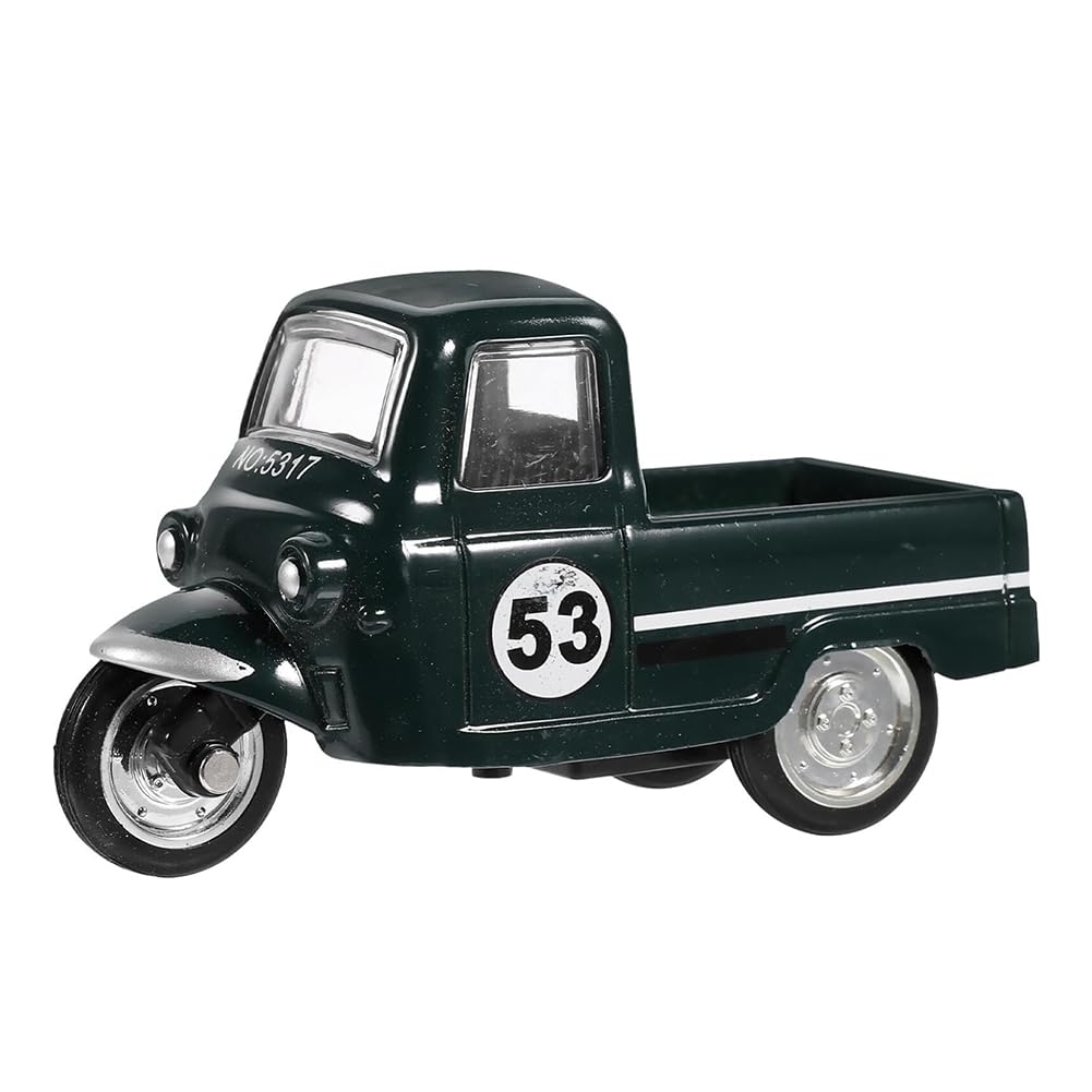 CTRLZS Tricycle Adornment Tricycle Car Model Car Ornament Desktop Car Ornaments Statue B