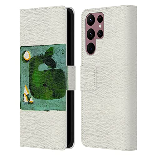 Carcasa de Cuero Tipo Libro Samsung S22 Ultra Head Case Designs Wyanne Ballena