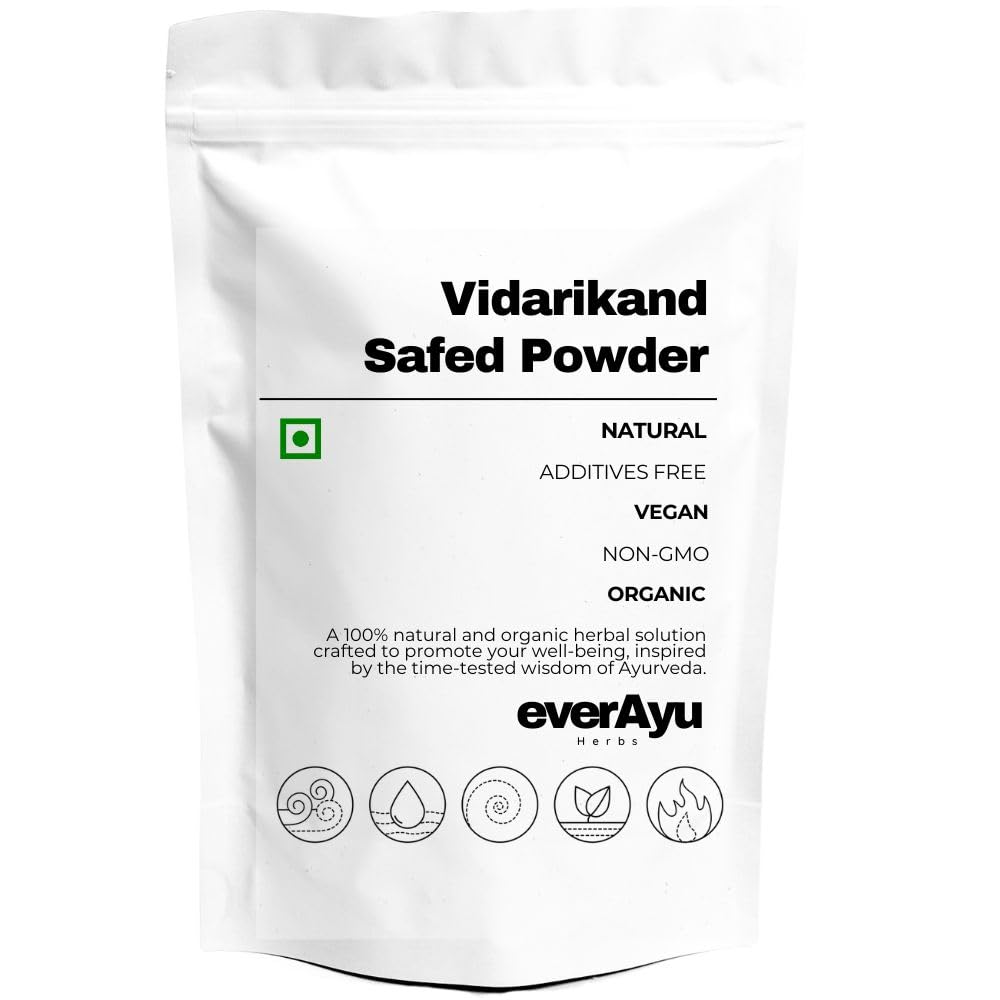 Vidharikand Safed Powder-Vidarikand White Powder-Bidharikand-Dioscorea bulbifera |100 Gms |