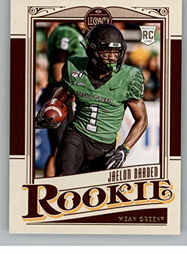 2021 Panini Legacy #198 Jaelon Darden RC Rookie Card North Texas Mean Green Official NFL Football Trading Card in Raw (NM or Better) Condition