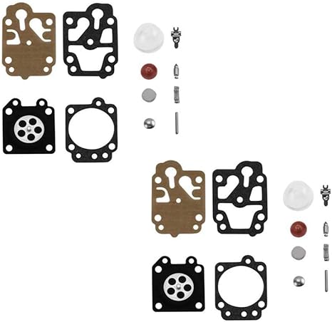 Amazon Co Jp Doyeemei ウォルボロwyj Wyl シリーズ キャブレター 修理用 刈り払い機 パーツ 2セット 草刈り機 キャブレター 部品 ダイヤフラムセット 芝刈り機 チェーンソー キャブレター 交換部品 修理 キット Diy 工具 ガーデン