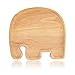 Jovivi Plateau de service en bois en forme d'éléphant pour snacks dessert Plateau de rangement Petite assiette décorative pour cuisine chambre bar