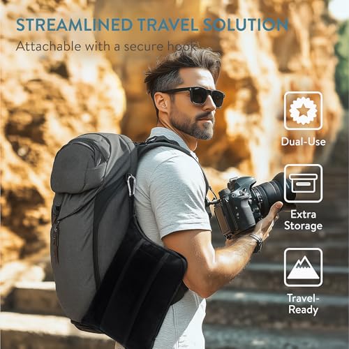 JEMIDI Faltbare Reisedecke - Flugzeug Gadgets - Superweich & multifunktional - Für Flugzeug, Auto und Zugfahrten - Urlaub Gadget - Reisedecke & Kissen 2 in 1 - Einfache Pflege