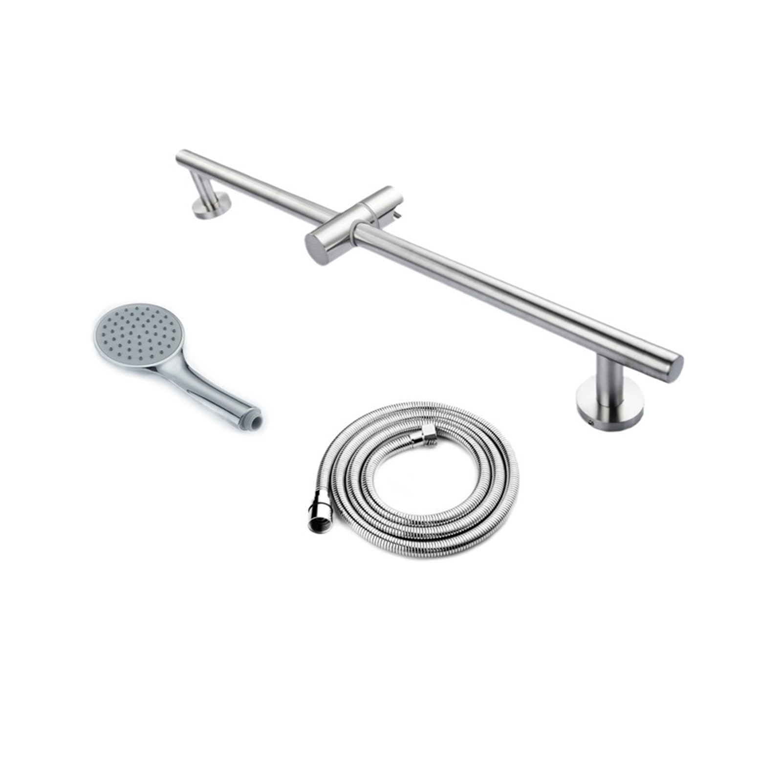 Barre de douche support réglable pour changer hauteur pommeau L