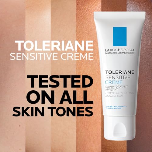 La Roche-Posay Face Moisturizer, Toleriane Sensitive Face Cream with Niacinamide and Ceramides, for Normal to Combination Skin Sensitive Skin, Alcohol Free, Fragrance Free, 40mL (Packaging May Vary) - Image 7