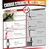 ZEALFEEL Volleyball Net, 12ft/20ft Volleyball Training Net for Backyard Height Adjustable, Portable Freestanding Practice Net for Hitting & Serving Drills, Pop up Net with Carry Bag for Indoor Outdoor