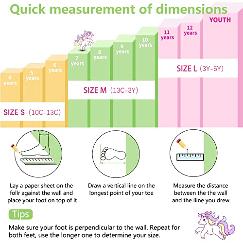 Duesi Pink Inline Skates For Girls, Skates For Kids Ages 6-12 &3-5, 4 Size Adjustable Light Up Roller Skates, 8 With Light-Emitting Wheels, Suitable For Girls And Boys Beginners Outdoor Indoor Use #TOP3