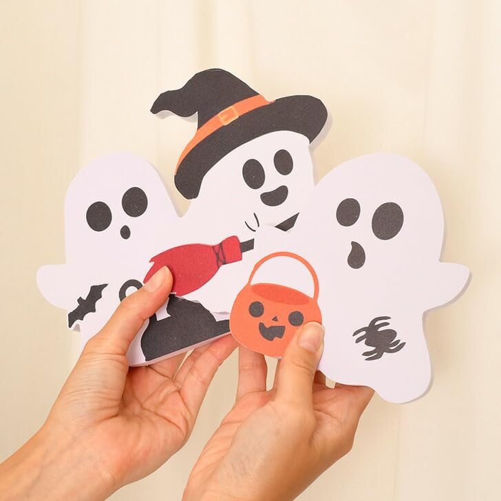 Amazon.co.jp: おばけ3兄弟！ ハロウィン 木製 おばけ 置物 3体セット