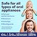 SmileAgain Retainer Cleaner - 180-220 Cleanings 22 Pack/6 Month Supply - for Clear Aligners, Dentures, Mouth Guards & Night Guards - Our Oral Appliance Cleaner & Denture Care Powder - Mint Flavored