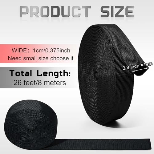Image of Hanaive 26 ft Nylon Hydraulic Hose Protector Sleeve Tig Torch Cable Cover Black Protective Cover Hose Sheath Hydraulic Wrap Cutting Wire Sheath Sleeve Management Wrap for Cord Tig(3 /8 Inch Id)
