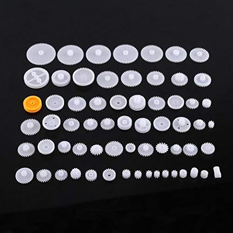 Yosoo Health Gear 64 Piece Plastic Motor Gear Set Cover