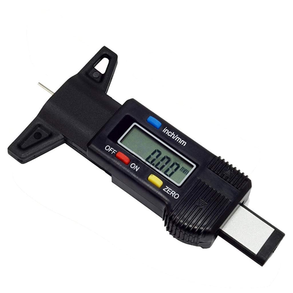 S.R Car 0-25.4mm Digital Tyre Tire Tread Depth Tester Gauge Meter Measurer Tool Caliper LCD Display Tpms-image-8
