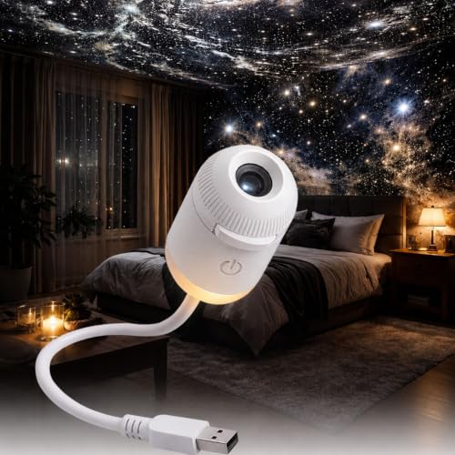 PAHALUXE 2-in-1 Galaxy Projector Night Light - Image 2