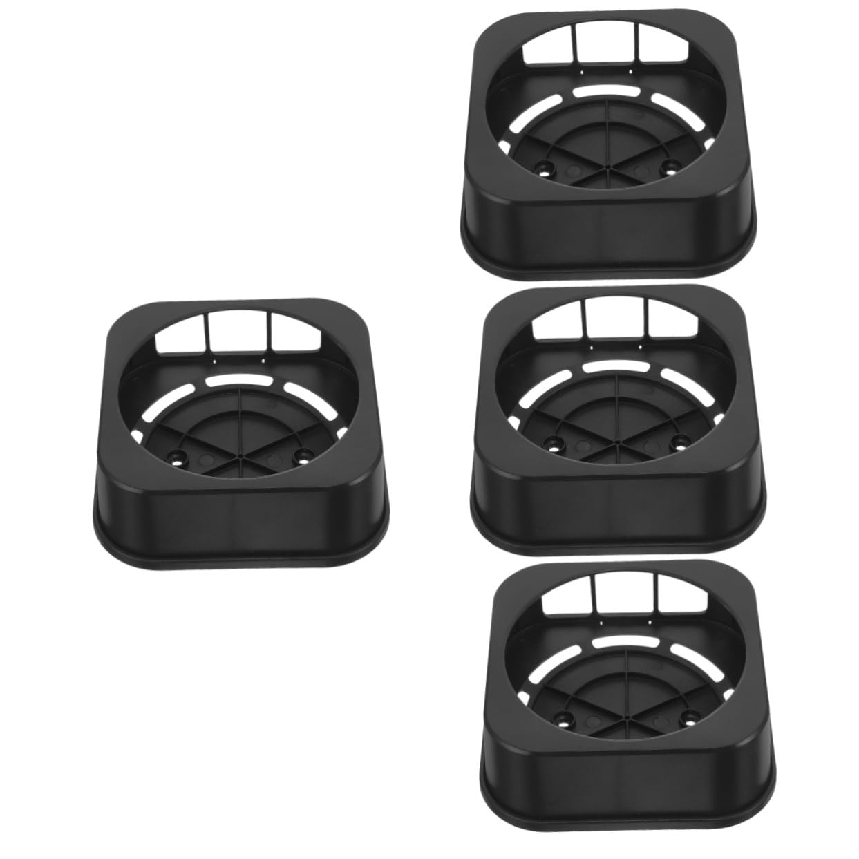 Cabilock 4 Piezas soporte para tv de manzana montaje de televisión soporte TV estante de pared soporte de caja de tv Montado en la pared Bandeja de almacenamiento montar