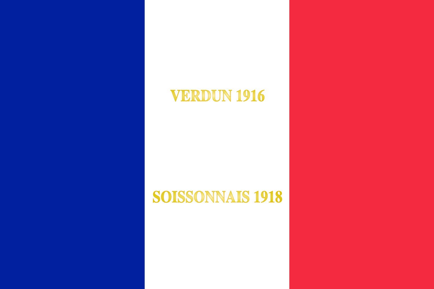 Drapeau 206e régiment d infanterie pour commémoration et cérémonies