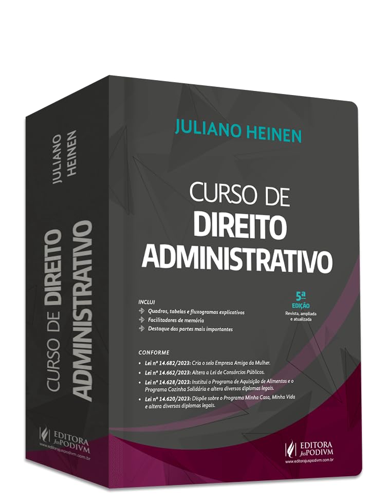 Capa de Curso de Direito Administrativo (2024)