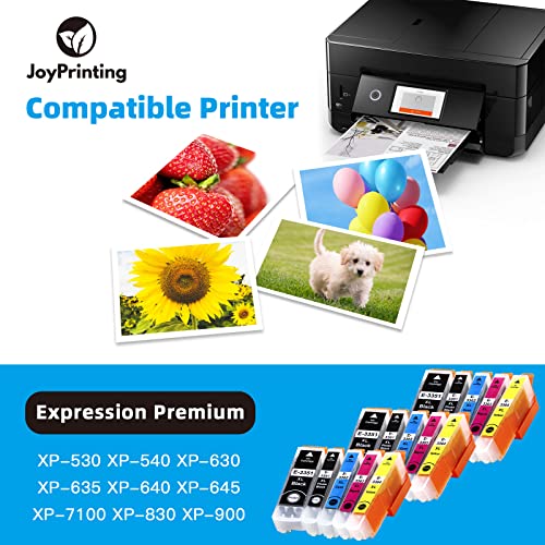 33XL Ink Cartridges Replacement for Epson 33 33 XL for Epson Expression Premium XP-900 XP-540 XP-640 XP-530 XP-635 XP-645 XP-830 XP-630 XP-7100 (Black Photo Black Cyan Magenta Yellow - Image 2